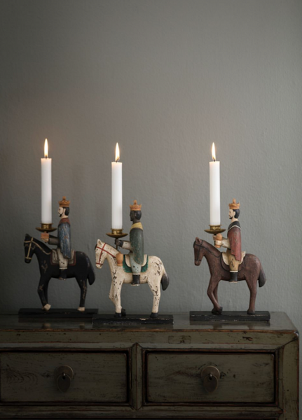 Bungalow Tre vise menn lysestaker