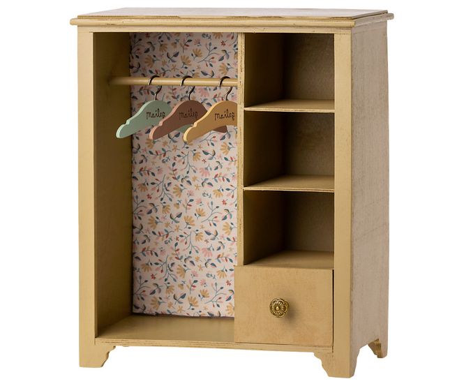 Hovedbilde Maileg Wardrobe large yellow