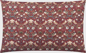 Hovedbilde Putetrekk The strawberry thief mini red 50x30