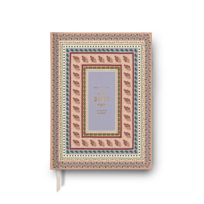 Hovedbilde 2027 Paisley Hardcover Fabric Planner