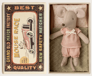 Hovedbilde Maileg Little sister mouse in matchbox