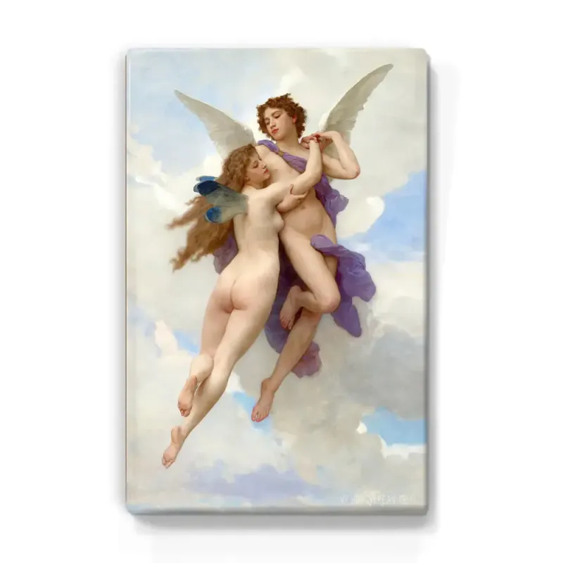 Laqueprint Eros and Psyche - William Adolphe Bouguereau 