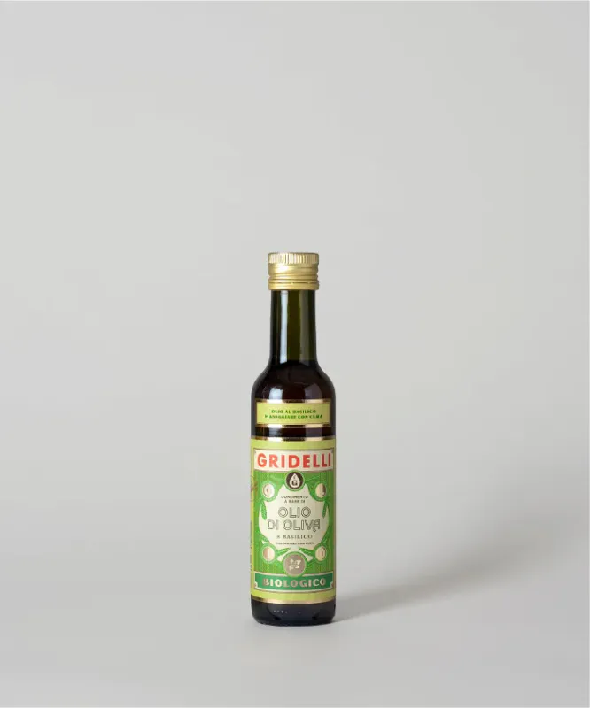 Gridelli Olio Al Basilco 250 ml