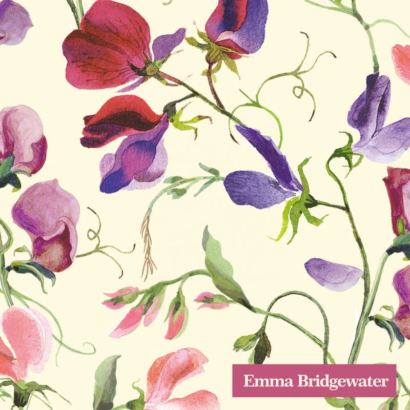 Emma Bridgewater Sweetpea kaffeservietter