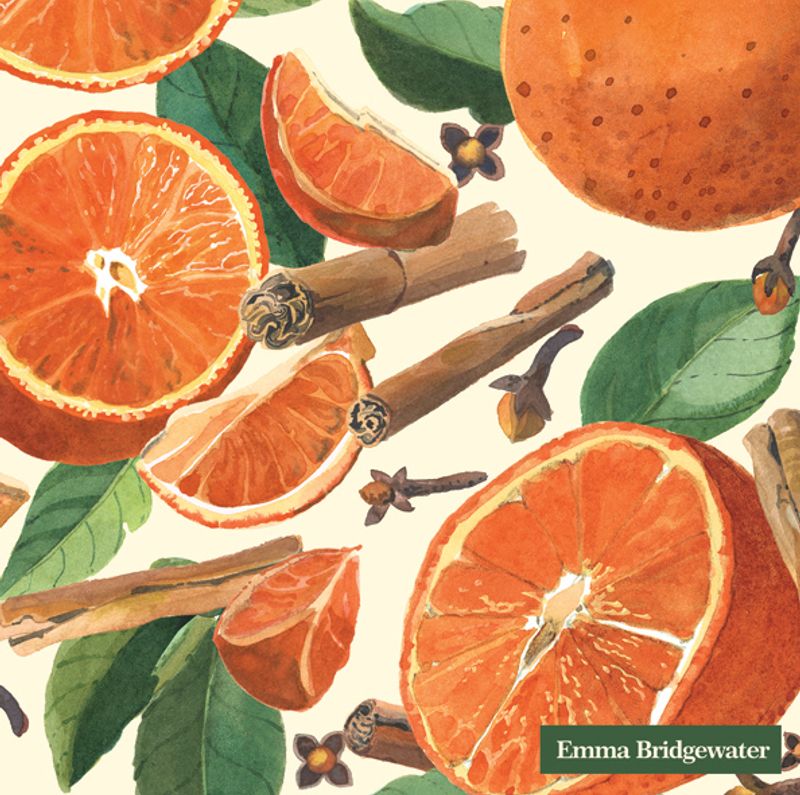 Ihr servietter Spiced Oranges EB
