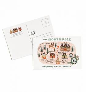 Hovedbilde Rifle Paper Co North Pole 10pk julekort 