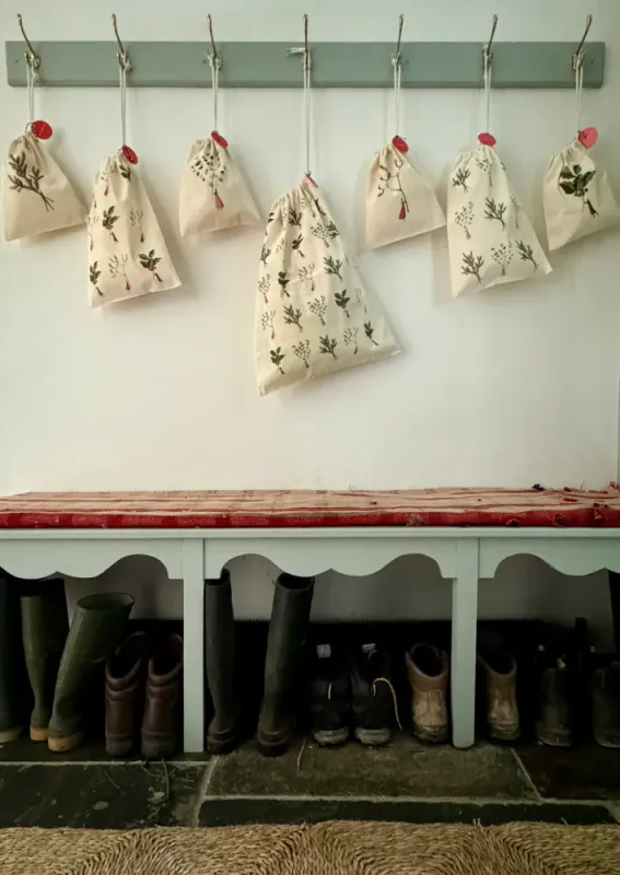 Laura Stoddart Christmas Trees tøypose large