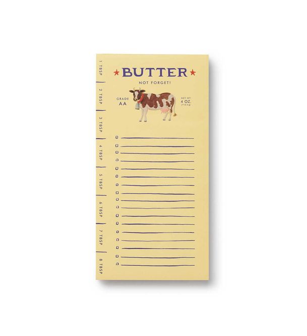 Hovedbilde Butter Not Forget Market Pad handleliste 