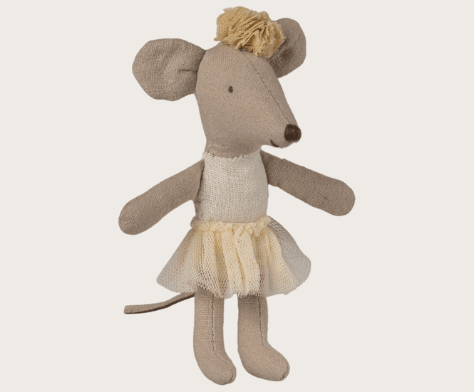 Hovedbilde Maileg Ballerina mouse Little sister Offwhite