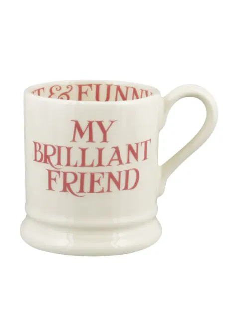 Hovedbilde Emma Bridgewater Krus Pink Toast My Brilliant ...