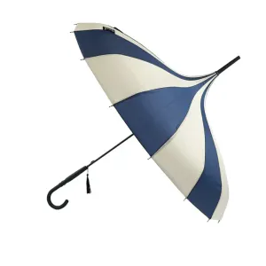 Hovedbilde Classic Pagoda Paraply bl&aring;/krem