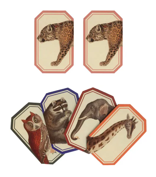 Roomytown Animal Kingdom Memory Game 