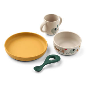 Hovedbilde Liewood Vivi Spisesett Around the world / Sandy