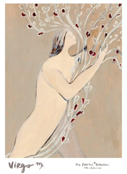 TPC Sofia Lind, Virgo/Jomfruen 30x40 cm