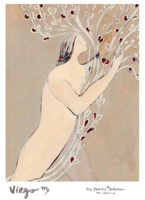 TPC Sofia Lind, Virgo/Jomfruen 30x40 cm