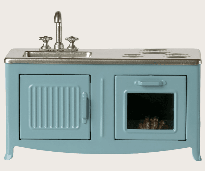 Maileg Kitchen Mouse Blue