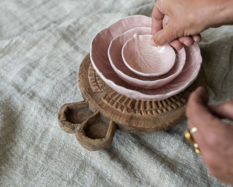 Bordallo saltsk&aring;l rosa