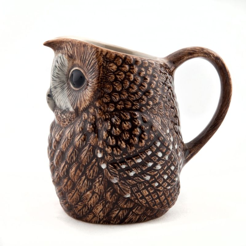 Quail Tawny Owl liten mugge