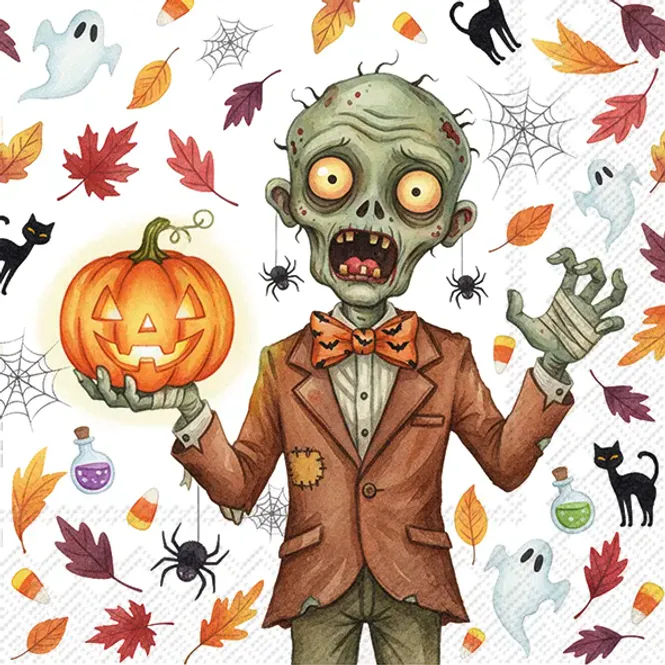Hovedbilde Ihr kaffeservietter Zombie Scare