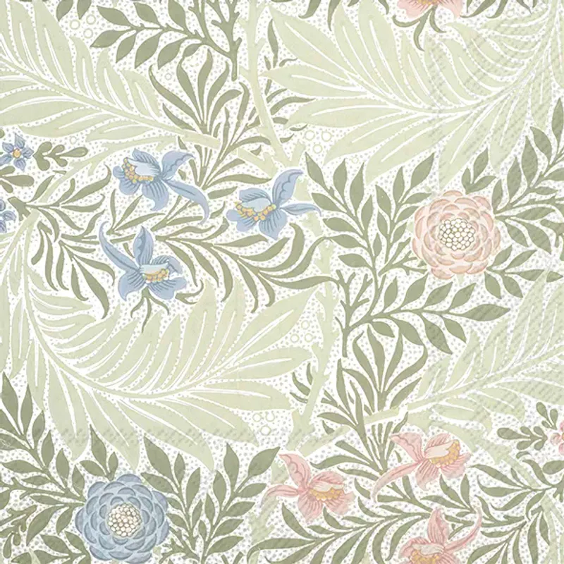 Ihr servietter Larkspur Green V&A