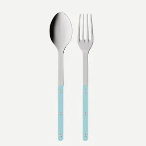 Hovedbilde Salatbestikk Bistrot Pastel blue