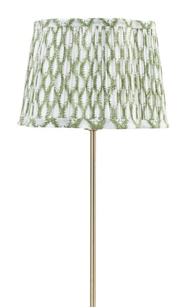 Lampeskjerm Scallop Cypress Light Green 25 cm