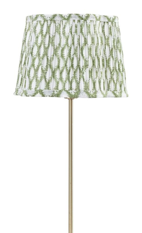 Lampeskjerm Scallop Cypress Light Green 25 cm
