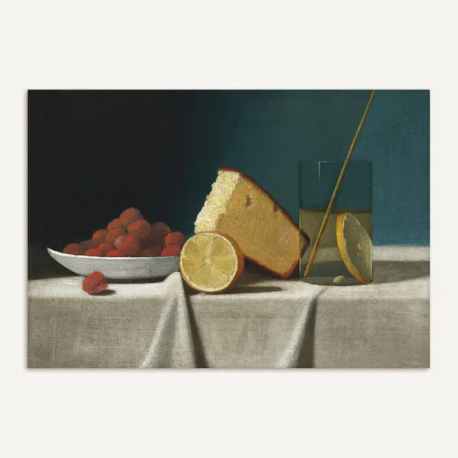 Hovedbilde Still Life with Cake Trykk 30x40 