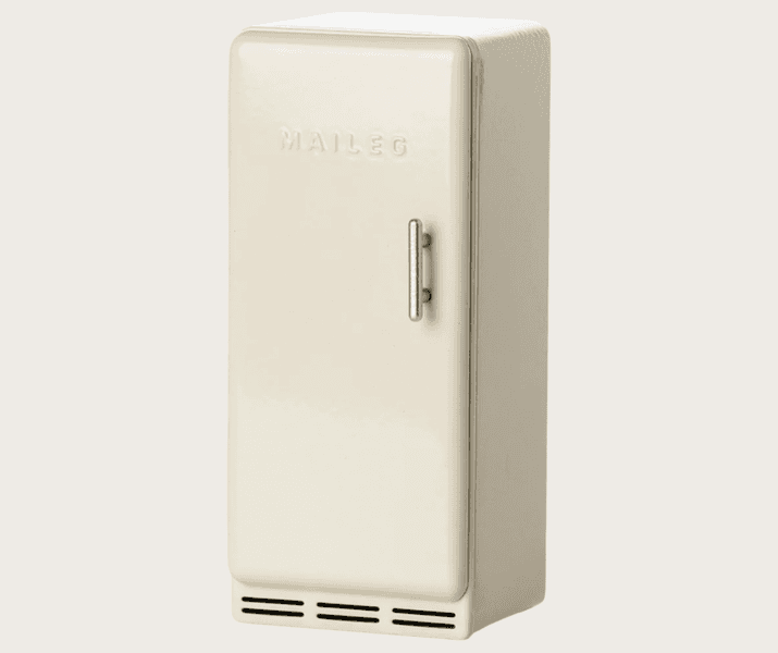 Maileg Fridge Mouse Off white