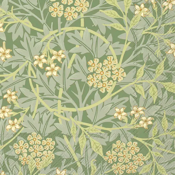 Hovedbilde Ihr kaffeservietter Jasmine Green V&A