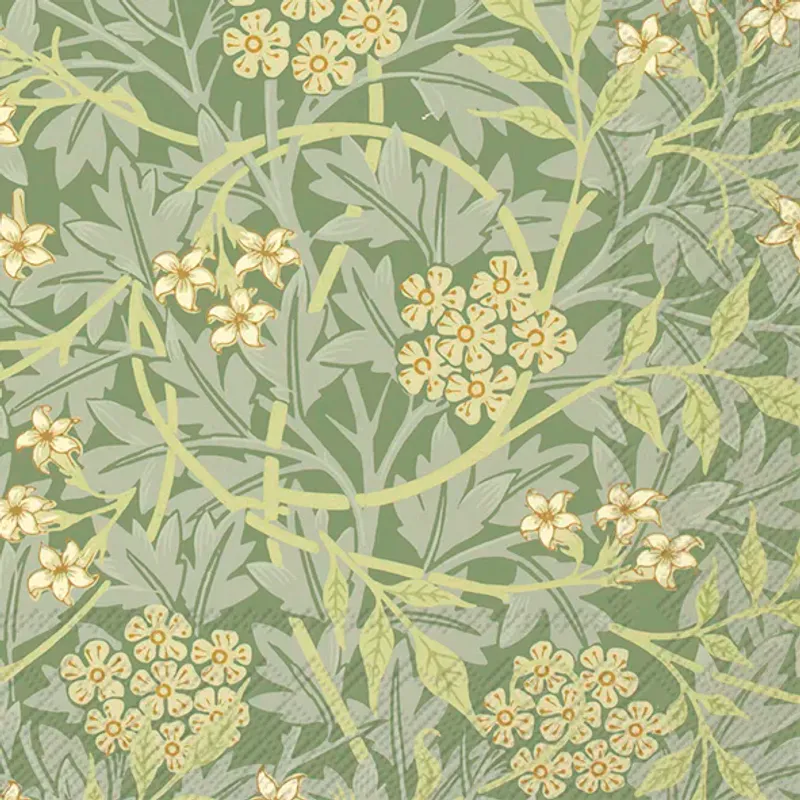 Ihr kaffeservietter Jasmine Green V&A