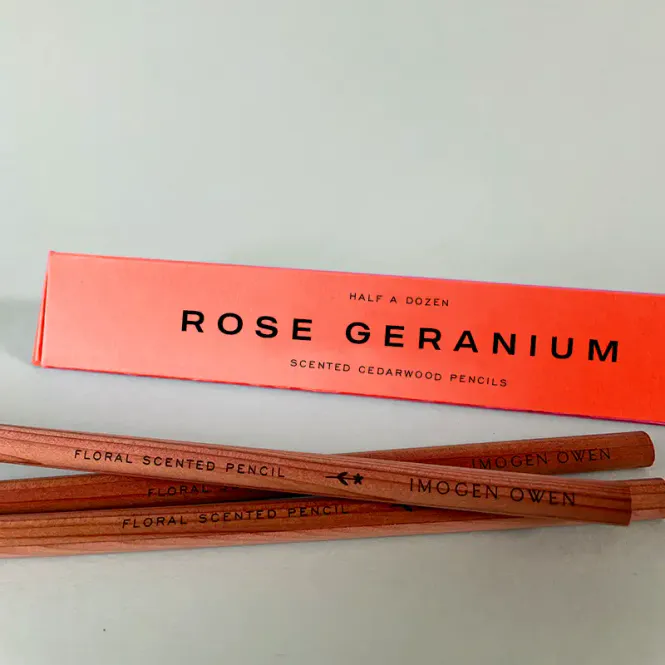 Hovedbilde Rose Geranium Scented Pencils