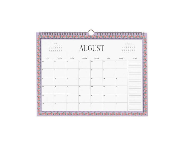 Rifle Paper Co 2026 Wildwood Appointment veggkalender