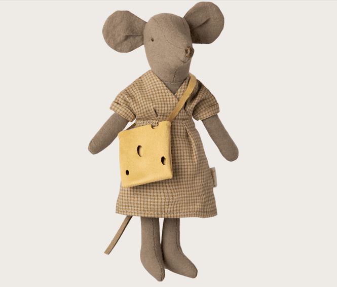 Hovedbilde Maileg Mum mouse Light brown