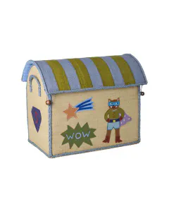 Hovedbilde Rice Raffia Storage House S Nature Hero Theme