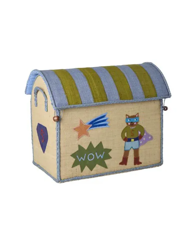 Rice Raffia Storage House S Nature Hero Theme