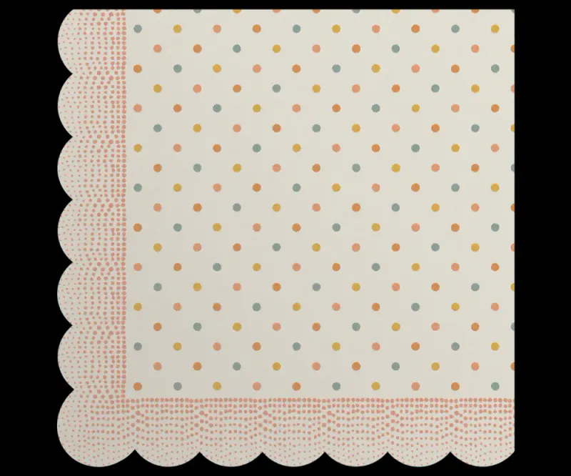 Maileg Rose dots serviett