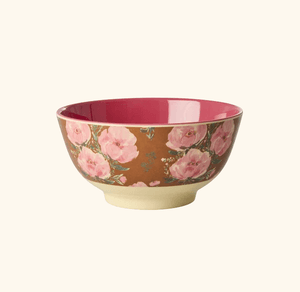 Hovedbilde Rice Melaminsk&aring;l Floral Fiesta Rose Medium