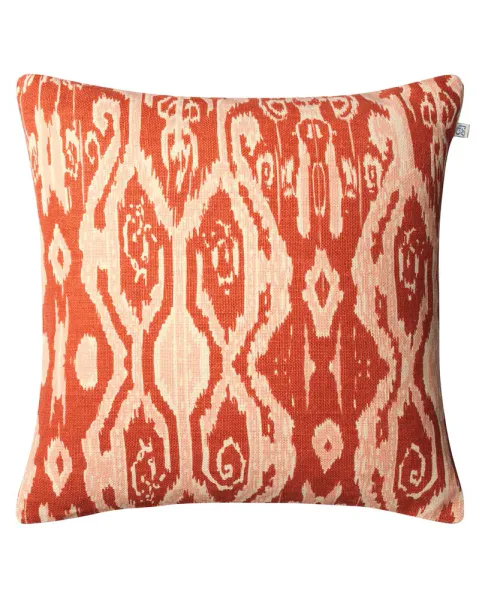 Chhatwal & Jonsson Ikat Madras Apricot/Rose putetrekk