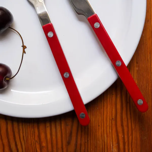 Kniv Bistrot Solid Burgundy