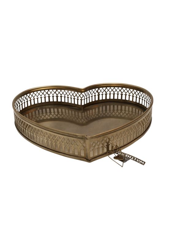 Walther & Co Messingbrett hjerte
