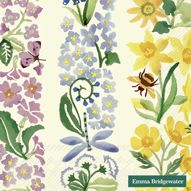 Hovedbilde Emma Bridgewater Wildflowers Cream servietter