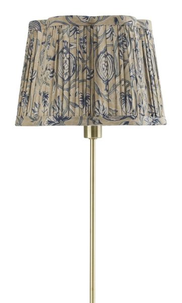Lampeskjerm Scallop Tangier Pomegranate Beige/Blue 25 cm