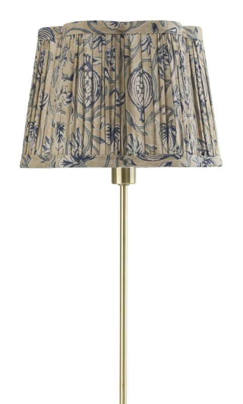 Lampeskjerm Scallop Tangier Pomegranate Beige/Blue 25 cm