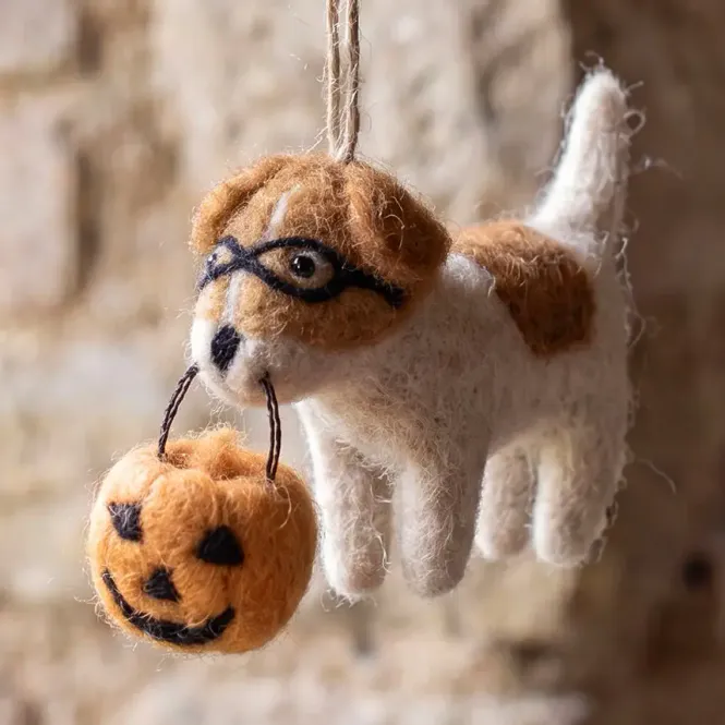 Hovedbilde Dora Dog Halloween hengepynt