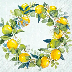 Hovedbilde Ihr servietter Lemon Wreath