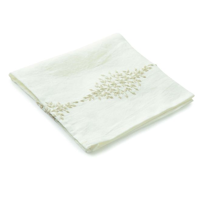 Hovedbilde Charvet Reseda Serviett hvit/beige 
