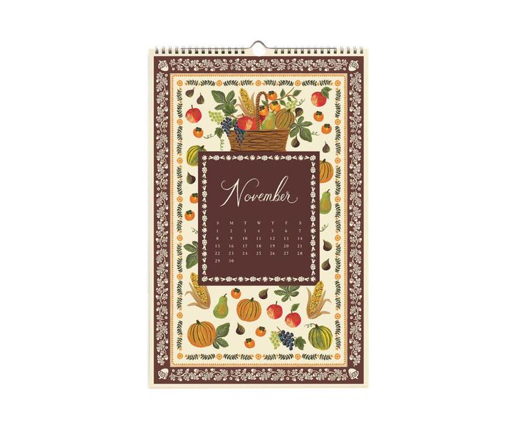 Rifle Paper Co 2026 Flora veggkalender