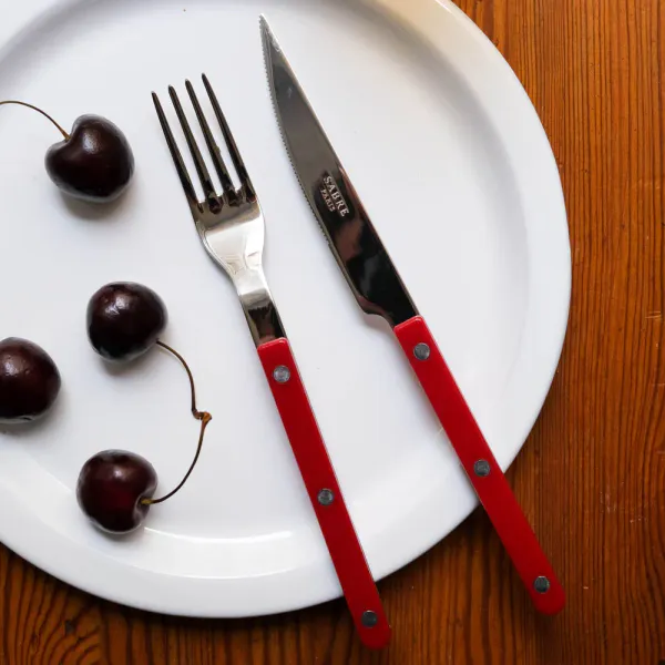 Kniv Bistrot Solid Burgundy