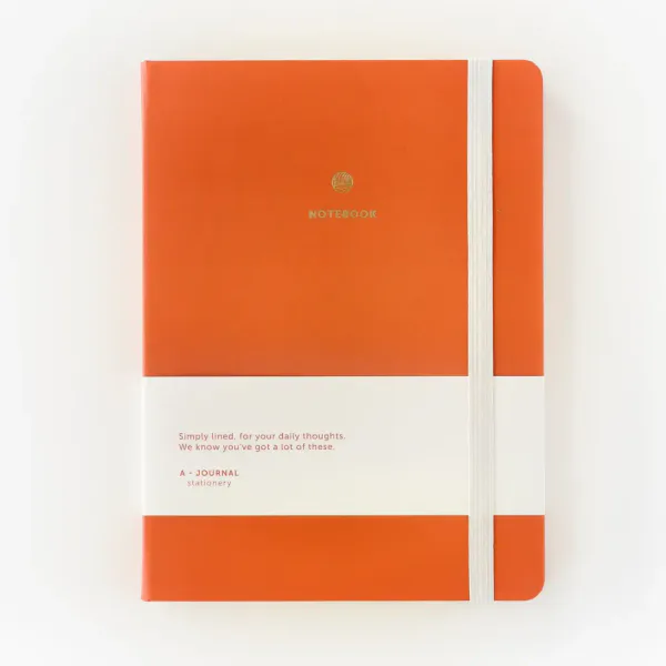 A-Journal Notebook Journal Terracotta